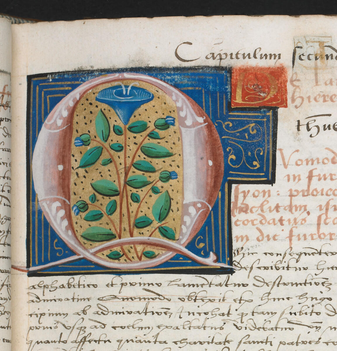 Recueil de Sermons, Henri de Mauroy, Ms 1431, Tome 1, folio 17r°, Médiathèque Jacques-Chirac