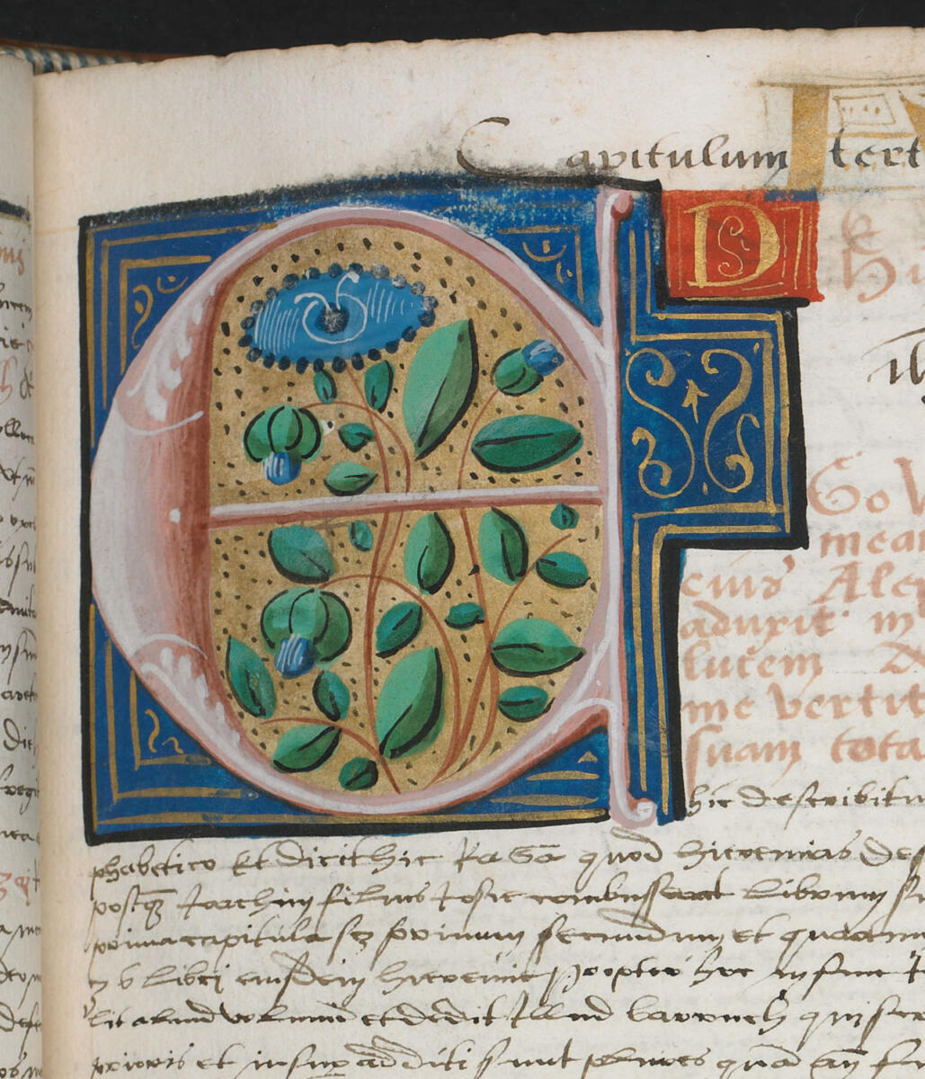 Recueil de Sermons, Henri de Mauroy, Ms 1431, Tome 1, folio 38r°, Médiathèque Jacques-Chirac