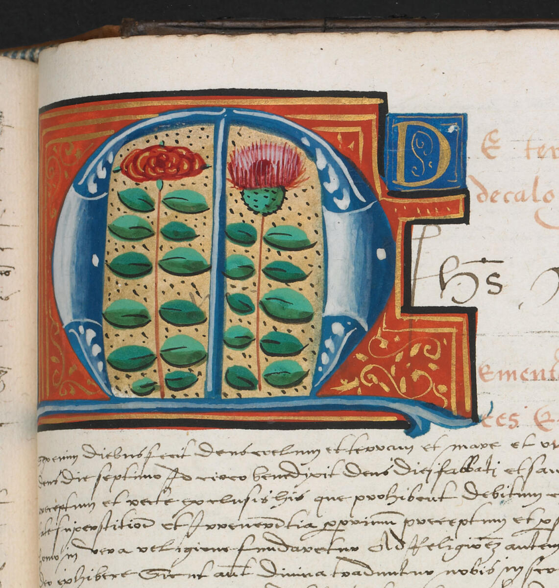 Recueil de Sermons, Henri de Mauroy, Ms 1431, Tome 1, folio 221r°, Médiathèque Jacques-Chirac