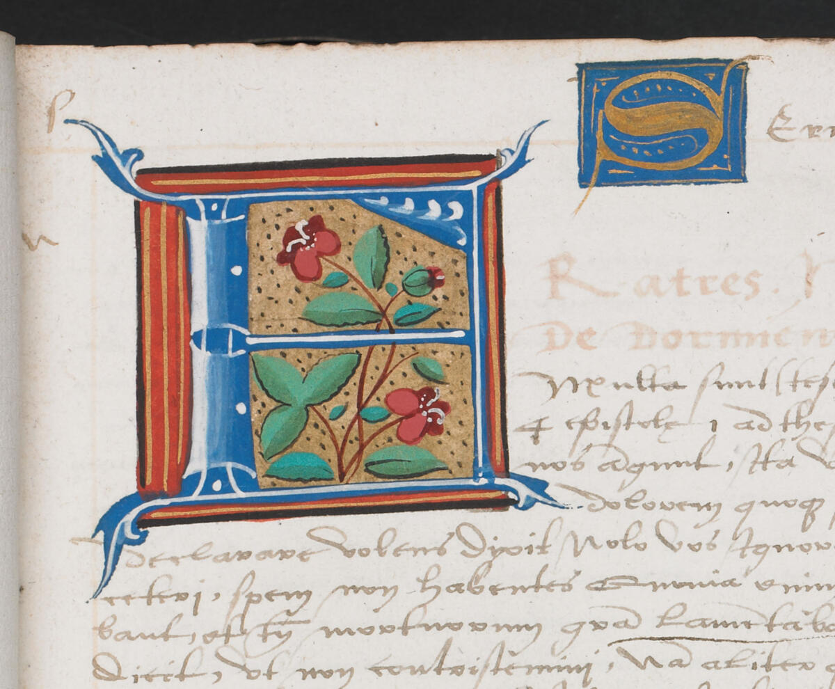 Recueil de Sermons, Henri de Mauroy, Ms 1431, Tome 2, folio 10r°, Médiathèque Jacques-Chirac