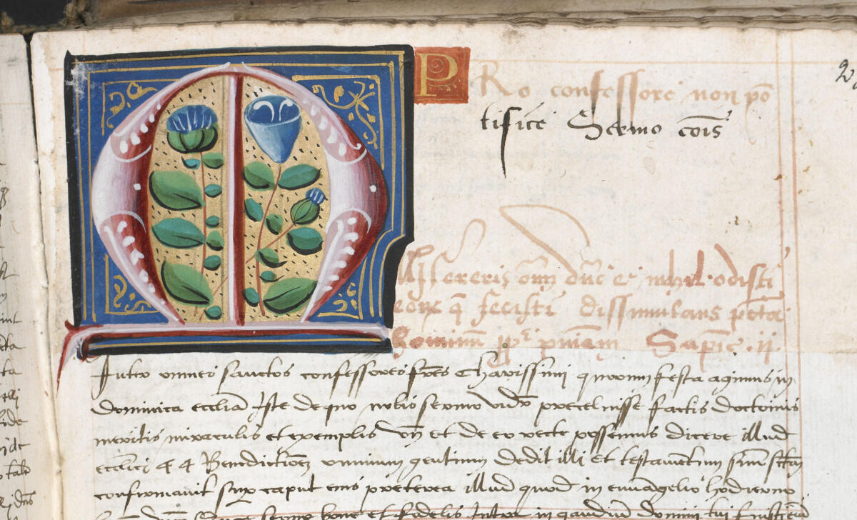Recueil de Sermons, Henri de Mauroy, Ms 1431, Tome 3, folio 258r°, Médiathèque Jacques-Chirac