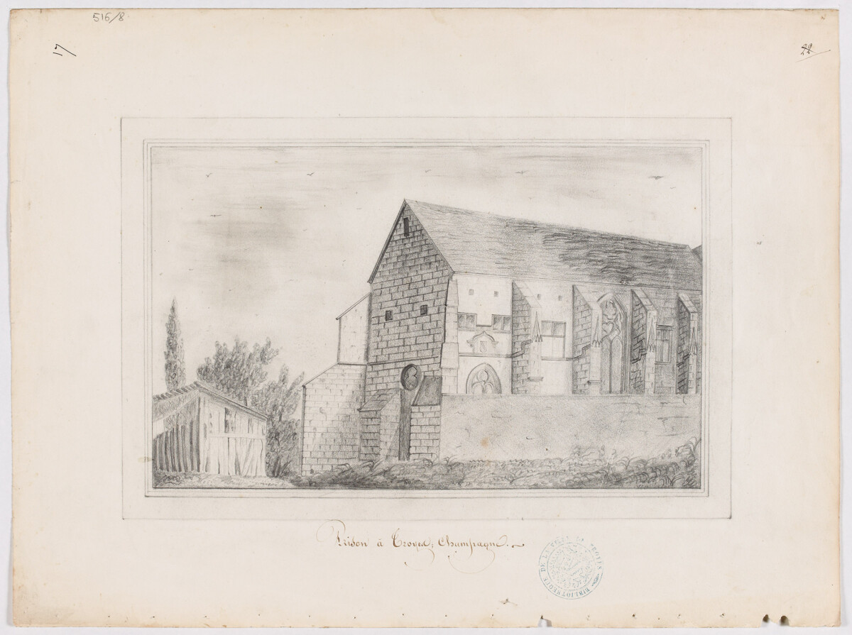 Prison à Troyes, Champagne, MTCM, Carton 516, pièce 8