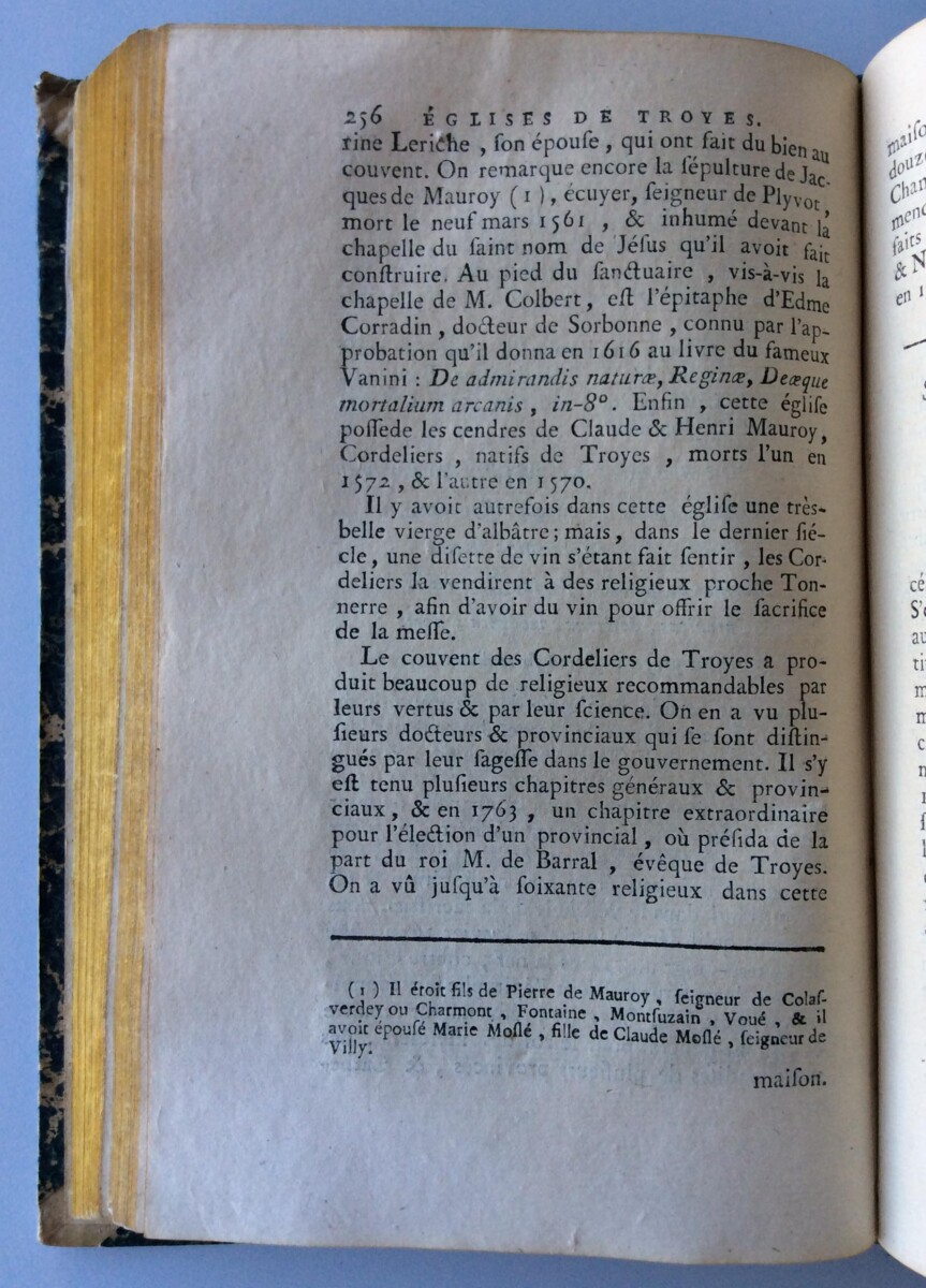 Courtalon-Dalistre, Topographie historique de la ville et diocèse de Troyes, tome II, MTCM, cl. 8° 19602